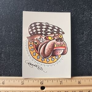 Ed Hardy Temporary Tattoo Bull Dog